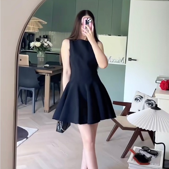 ZARA ZW COLLECTION SKATER DRESS - Picture 1 of 15